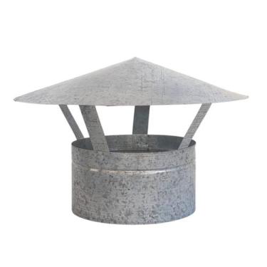 Imagem de Chapéu Chinês P/ Duto 9 Polegadas, Galvanizado, Forno Iglu - INOX LAUR
