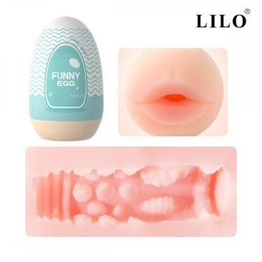Imagem de Egg Masturbador Excitante Masculino Formato Boca Funny - Lilo
