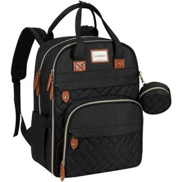 Imagem de Mochila para Fraldas LANDICI - Multifuncional e Impermeável