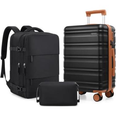 Imagem de Conjunto de Malas Romtour 3 Peças - Inclui Mala de Mão 20" com Trava T