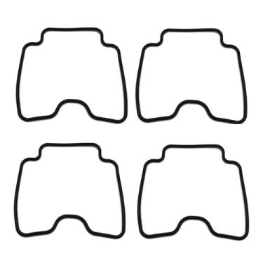 Imagem de Kit de reparo de carburador Parafuso de ar de junta de válvula de agulha com diafragma a vácuo de êmbolo compatível com GS500 2001-2002 GS 500 2001-2002 (4 peças)