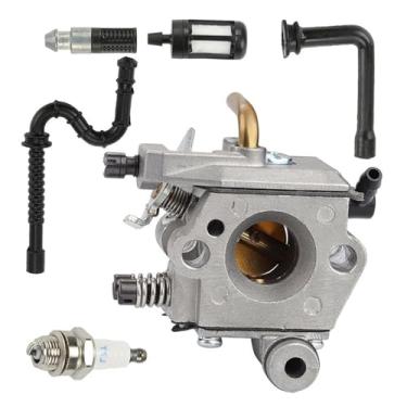 Imagem de Carburador de linha de óleo de alta qualidade compatível com 024 026 MS240 MS260 Ferramenta de motosserra ferramentas de reparo de jardim motor de cortador de grama