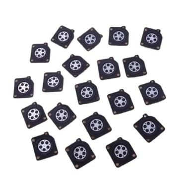 Imagem de 20 peças/conjunto de kit de reconstrução de reparo de carburador substituição de diafragma de medição A015010 615-097 para C1U STENS