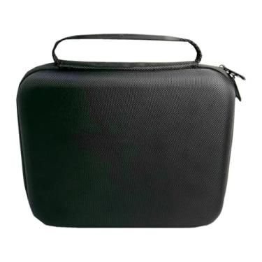 Imagem de Luwecf Caso de microfone Mic Case EVA Proteção para MV7+ /MV7X Portátil Caso de Viagem de Microfone portátil Organizador de transporte