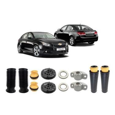 Imagem de 4 Kit Do Amortecedor Dianteiro Traseiro Cruze 2011 2012 2013 - QualyKi