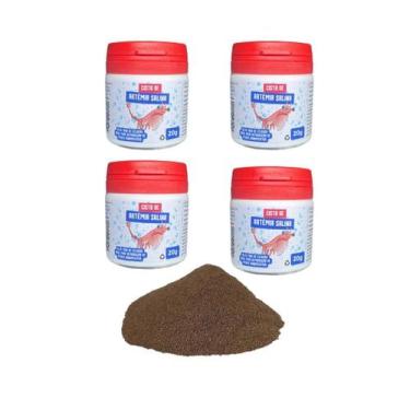 Imagem de Cisto de Artêmia Salina 80g Ovos de Artemia Betta - Hanimal