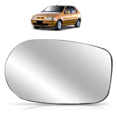 Imagem de Lente Espelho Retrovisor Palio 2001 2002 2003 2004 - METAGAL 2, Esquer