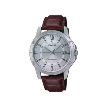 Imagem de Relógio Casio Classic Prata Masculino Mtp-V004L-7Cudf