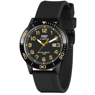 Imagem de Relógio X-Watch Masculino Ref: Xmnp1018 P2px Esportivo Black