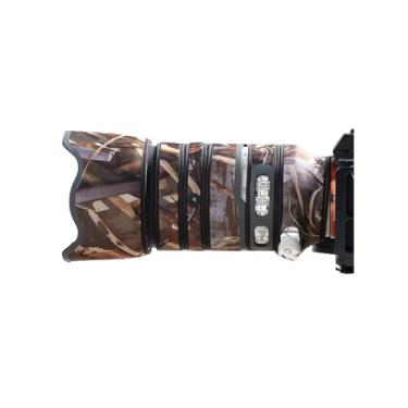 Imagem de Capa de lente para Tamron 35-150 mm F/2-2.8 DI III VXD capa de proteção de lente de câmera camuflagem (cor #camuflagem de grama murcha - à prova d'água) capa de chuva