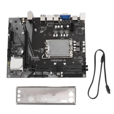 Imagem de H610M-A Micro ATX Placa-mãe M-ATX Placa-mãe Mini ITX Placa-mãe para LGA1700 12 13 14 GEN CPU DDR4 2133/2400/2666/3200MHz Com Slot VGA USB3.0 PCIE 3.0X16 SATA3.0