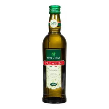 Imagem de Azeite De Oliva Extra Virgem Italiano Paganini Vidro 500ml!