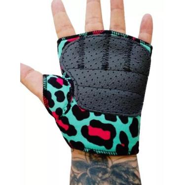 Imagem de Luvas Com Polegar Antitranspirante Treino Academia - pro Trainer, Verd
