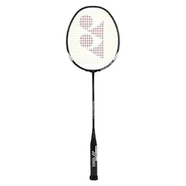 Imagem de YONEX Raquete de badminton leve Graphite Muscle Power 29 - Preto/Cinza (4U-G4)