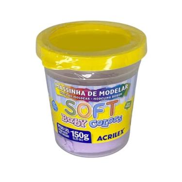 Imagem de Massa de Modelar Acrilex Lilás Bebê