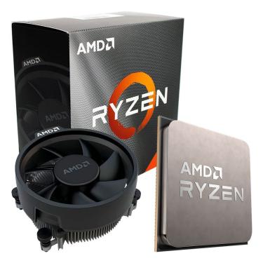 Imagem de Processador Amd Ryzen 5 4500, 3.6ghz (4.1ghz Max Boost), Cache 11mb, Am4, Cooler Amd Wraith Stealth