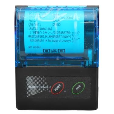 Imagem de Impressora Térmica Sem Tinta de Bolso, Feita de ABS, Adequada para Casa, Escritório, Escola, Viagens, Impressão Térmica para Plugue Americano 100-240V