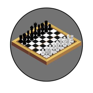 Imagem de Adesivo Decorativo Redondo, Tema Jogos, 10 cm, Modelos 06JG-16JG (JG16, PAPEL COUCHÉ 170, 10 CM)