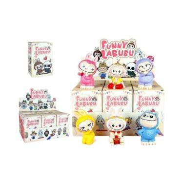 Imagem de Mini Figura De Anjo Brinquedos Labubu Anjos Caixa Surpresa Boneca Anim