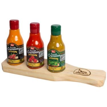 Imagem de Molho Pimenta Carolina Reaper Extra Forte 80ml Bahia Premium Kit Régua