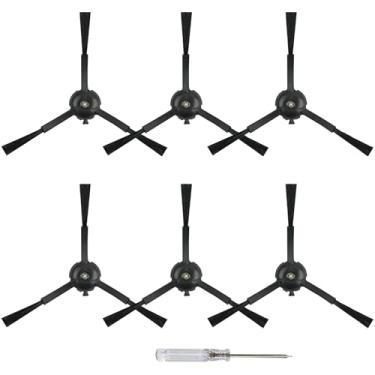 Imagem de Soniicmomo Escovas laterais de substituição compatíveis com Roborock Q Revo/Qrevo S/Qrevo Pro/Qrevo Master/S8/S8+/ S8 Pro Ultra/Q5/Q7/Q7Max/Q8 Max/S7/S7 Max Ultra/S7 MaxV/S6/S5/S4/E2/E3/E4/E5 Robot