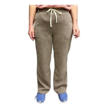 Imagem de Calça Facinelli Wide Leg Com Cintura Alta Feminino-Feminino