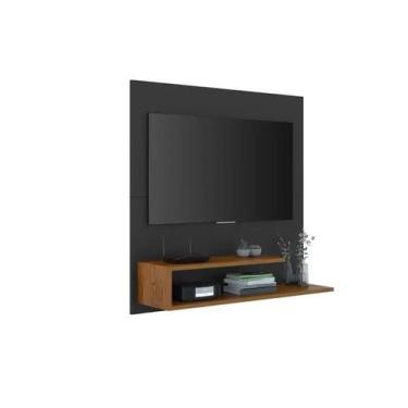 Imagem de Painel TV 32 polegadas para Sala e Quarto Orlando Preto/Freijó - Magaf