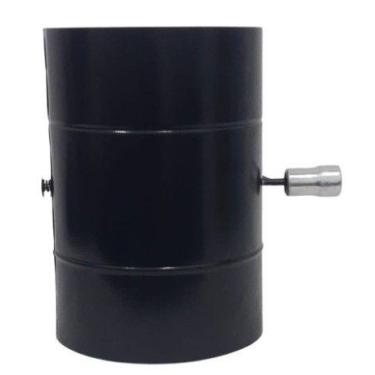 Imagem de Registro Damper 8 Polegadas Pintado - Chaminé Forno Lareira - INOX LAU
