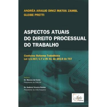 Imagem de Aspectos atuais do direito processual do trabalho