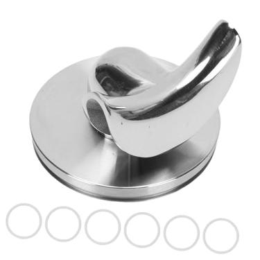 Imagem de Ｂｅｓｇａ Bico de filtro portátil de 54 mm para máquina de café expresso, bico desviador de drenagem, de substituição para loja, casa, café, escritório, Bica Dupla