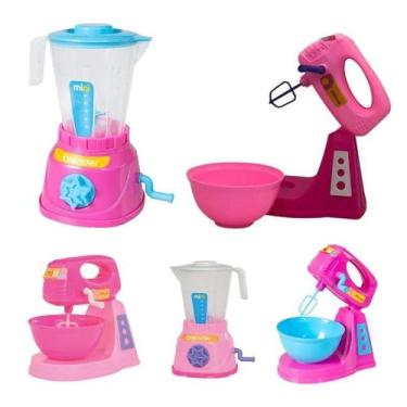 Imagem de Liquidificador E Batedeira Brinquedo Cozinha Infantil - Bs Toys