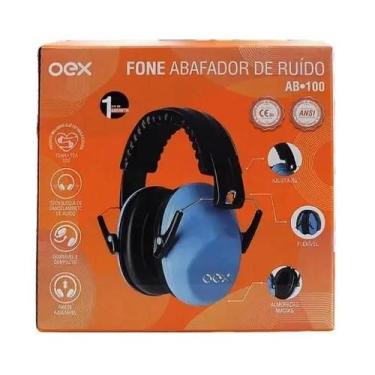 Imagem de Abafador de Ruídos para Autistas OEX Cor Azul