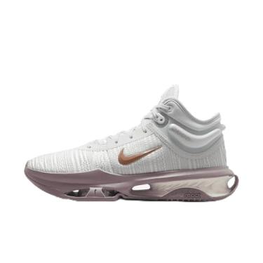 Imagem de Nike Tênis de basquete masculino G.T. Jump 2 (DJ9431-002, cinza lobo/tonalidade azul/azul universitário/branco), Pó fóton/cinza acinzentado/cinza lobo/bronze vermelho metálico, 42