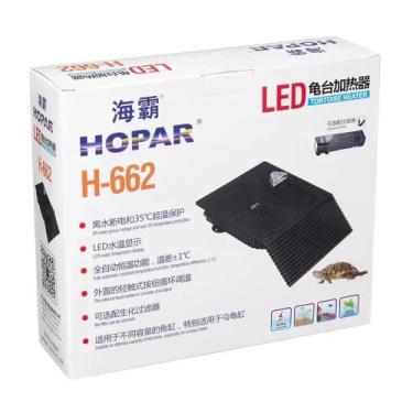 Imagem de Hopar deck com aquecedor e filtro para tartaruga H-662 25w, 110V