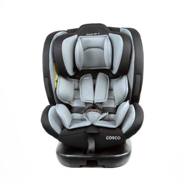 Imagem de Cadeira para Auto Evolutty de 0 a 36 Kg Giratória em 360 Graus Cosco Preto/Cinza