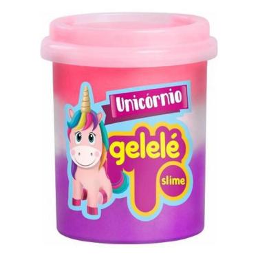 Imagem de Slime De Unicórnio Gelele Com 24 152G Massinha Meleca
