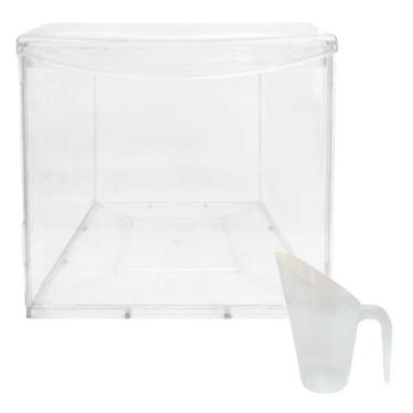 Imagem de Pote Acrílico Desmontável 24 Litros c/ Concha 600ml - Ex Pote