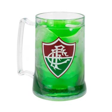 Imagem de Caneca Gel Isolante Térmico Torcida Fluminenese 400 ML-Unissex
