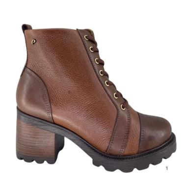 Imagem de BOTA COTURNO TRATORADO PEGADA COURO 281312 FEMININO-Feminino