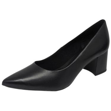 Imagem de Sapato Feminino Salto Bloco Elegante Conforto Bottero