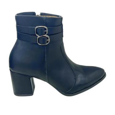 Imagem de Bota casual marina carvalho - estilo e conforto, Preto, 35