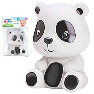 Imagem de Mordedor Bebê Panda Animais Brinquedo Vinil Macio 3 Meses Animais Soft
