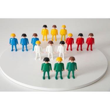 Imagem de Kit Bonecos Playmobil - 15 Homens - Bonecos para Constelação Familiar