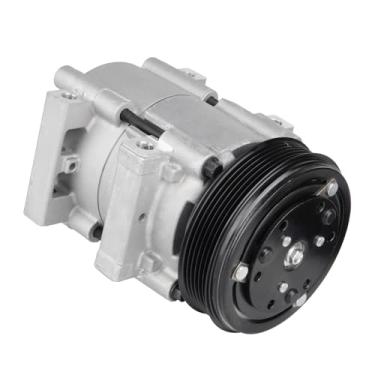 Imagem de Compressor de ar condicionado AC para Ford E-150 E-250 E-350 Econoline Club Wagon 4.9 5.8 7.3 7.5 1990-1996, para F-150 F-250 F-350 Bronco 5.0 5.8 7.5 1990-1995, Para Windstar Lincoln Continente ental