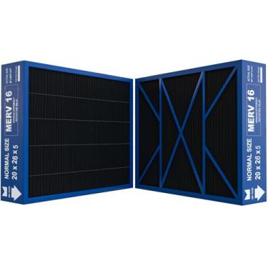 Imagem de Substituição de filtro X8788 MERV 16 compatível com Lennox X8788 e Pureair PCO20-28 Cleaner, 20 x 26 x 5, pacote com 2