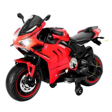Imagem de Mini Moto Elétrica 12V Infantil Motinha De Passeio Para Crianças - Uni