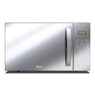 Imagem de Micro-ondas Philco 26 litros Espelhado Branco, 110V