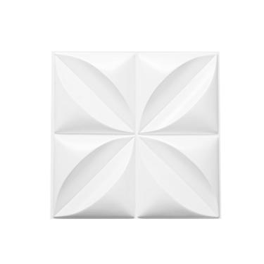 Imagem de Placas 3D Decorativas 50x50cm Pétalas - Conjunto 12 Unidades