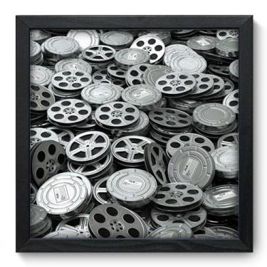 Imagem de Quadro Decorativo - Cinema - 33cm x 33cm - 040qdhp - Allodi