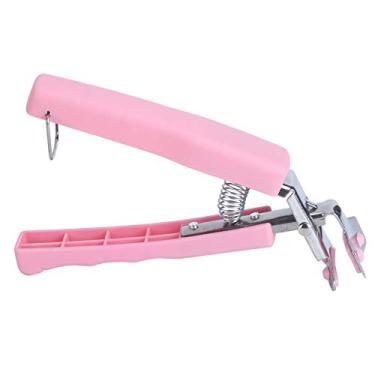 Imagem de AUNMAS Clipes de Garra de Placa Quente de Aço Inoxidável, Pinças de Garra de Pratos Quentes Pinças de Clipes Com Comida Fora do Forno de Microondas para Microondas, Forno, Fritadeira, (K1050#um rosa)